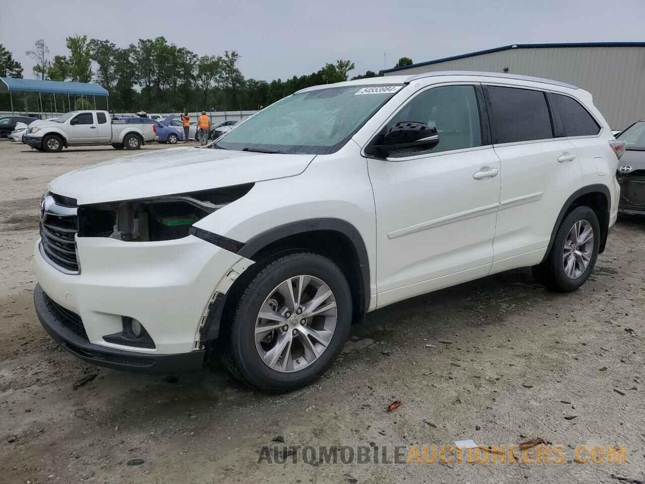 5TDKKRFH0FS109391 TOYOTA HIGHLANDER 2015