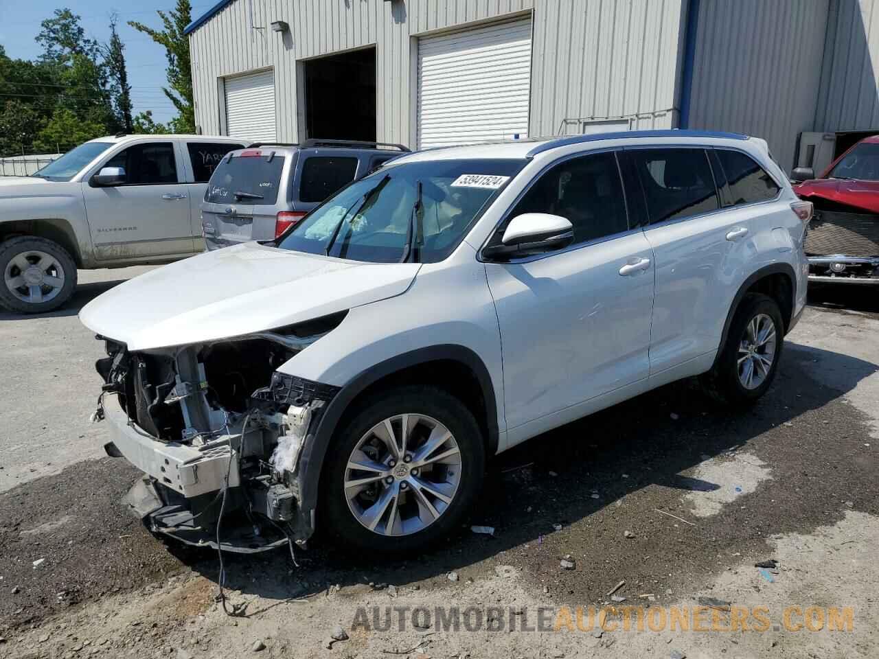 5TDKKRFH0FS114980 TOYOTA HIGHLANDER 2015