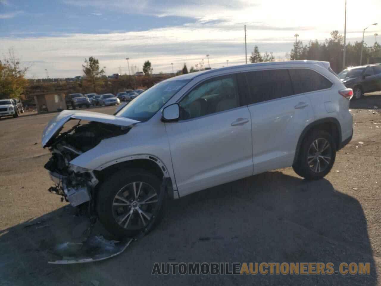 5TDKKRFH0GS125513 TOYOTA HIGHLANDER 2016