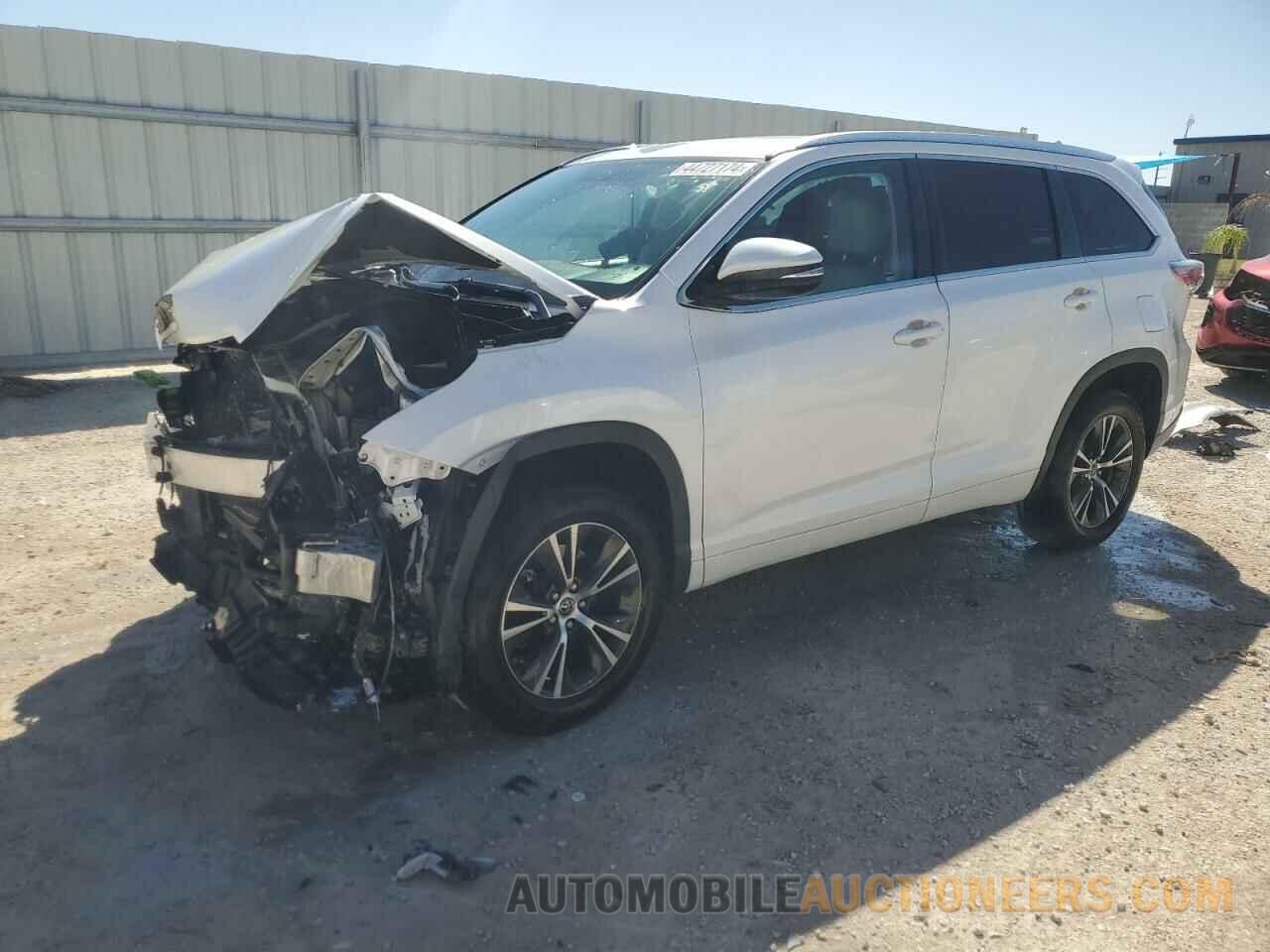 5TDKKRFH0GS128251 TOYOTA HIGHLANDER 2016