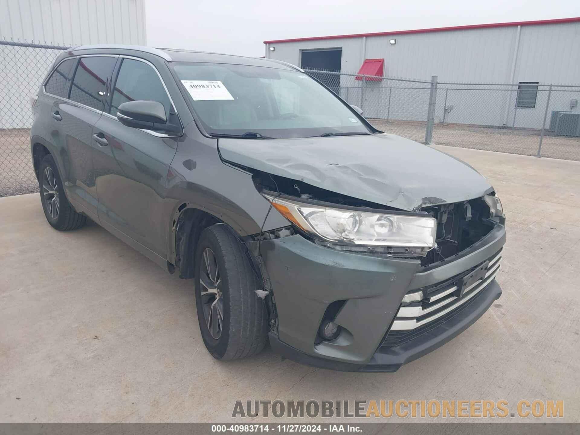 5TDKKRFH0GS139895 TOYOTA HIGHLANDER 2016