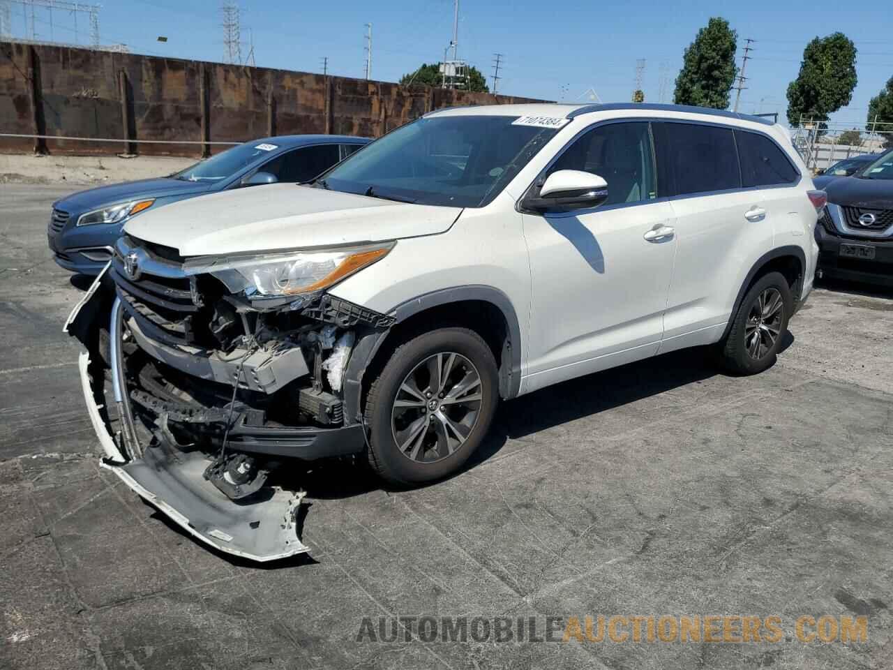 5TDKKRFH0GS141694 TOYOTA HIGHLANDER 2016