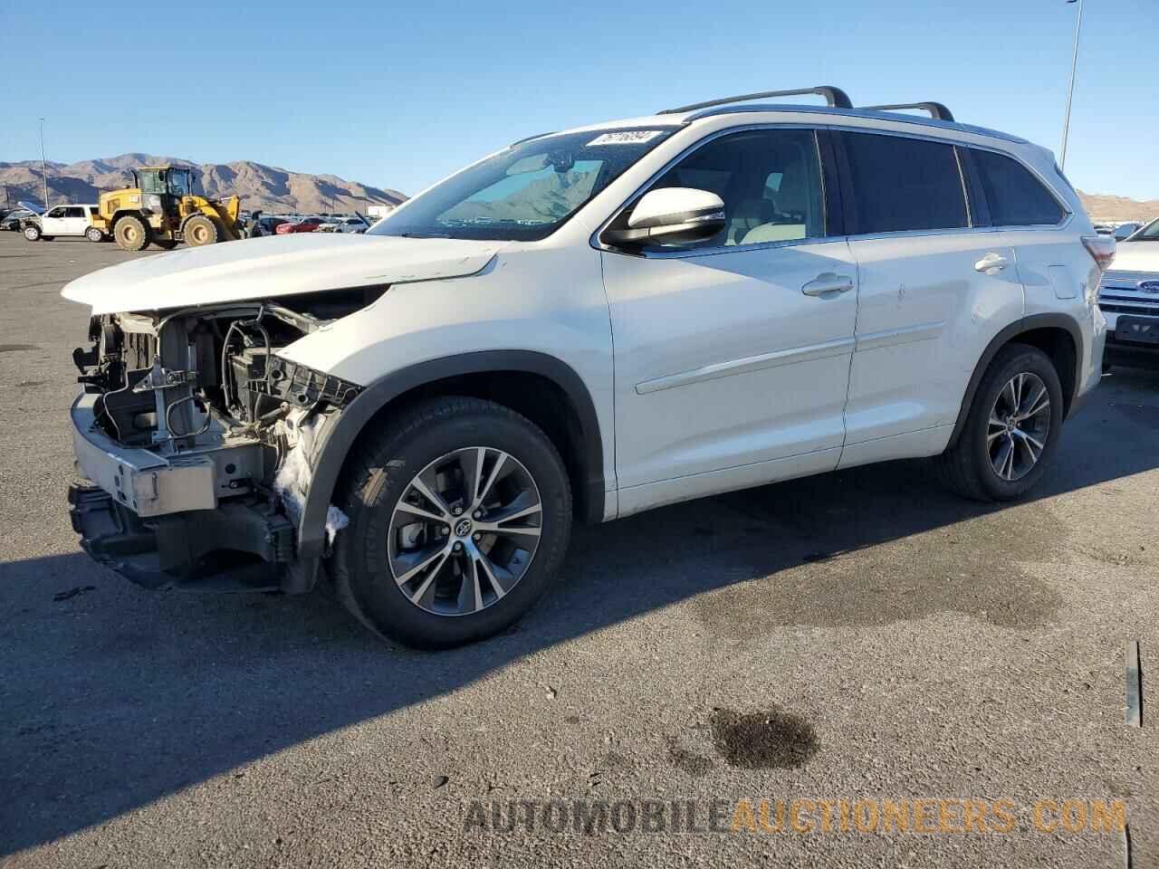 5TDKKRFH0GS142201 TOYOTA HIGHLANDER 2016