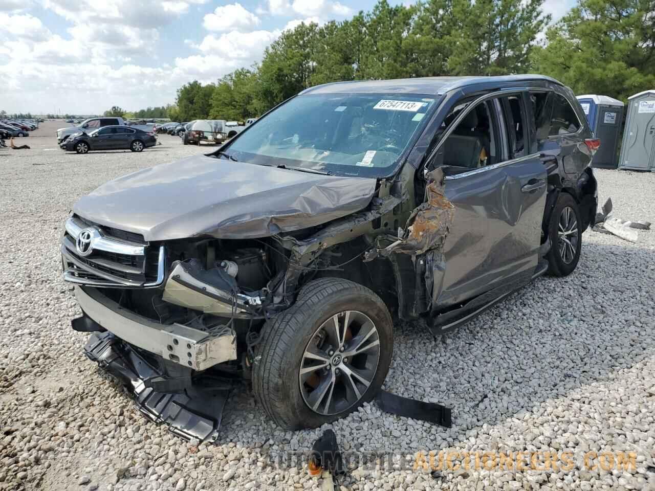 5TDKKRFH0GS142277 TOYOTA HIGHLANDER 2016