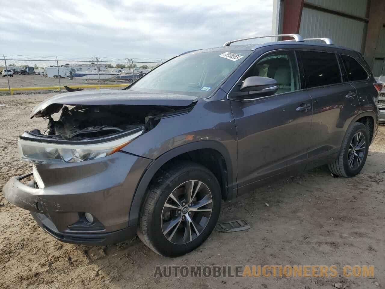 5TDKKRFH0GS157054 TOYOTA HIGHLANDER 2016