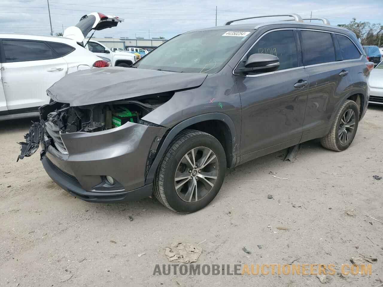 5TDKKRFH0GS178499 TOYOTA HIGHLANDER 2016