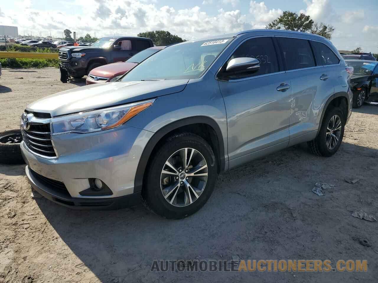 5TDKKRFH0GS502857 TOYOTA HIGHLANDER 2016