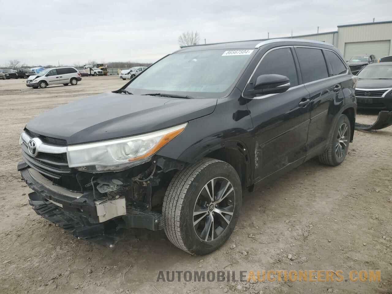 5TDKKRFH0GS505676 TOYOTA HIGHLANDER 2016