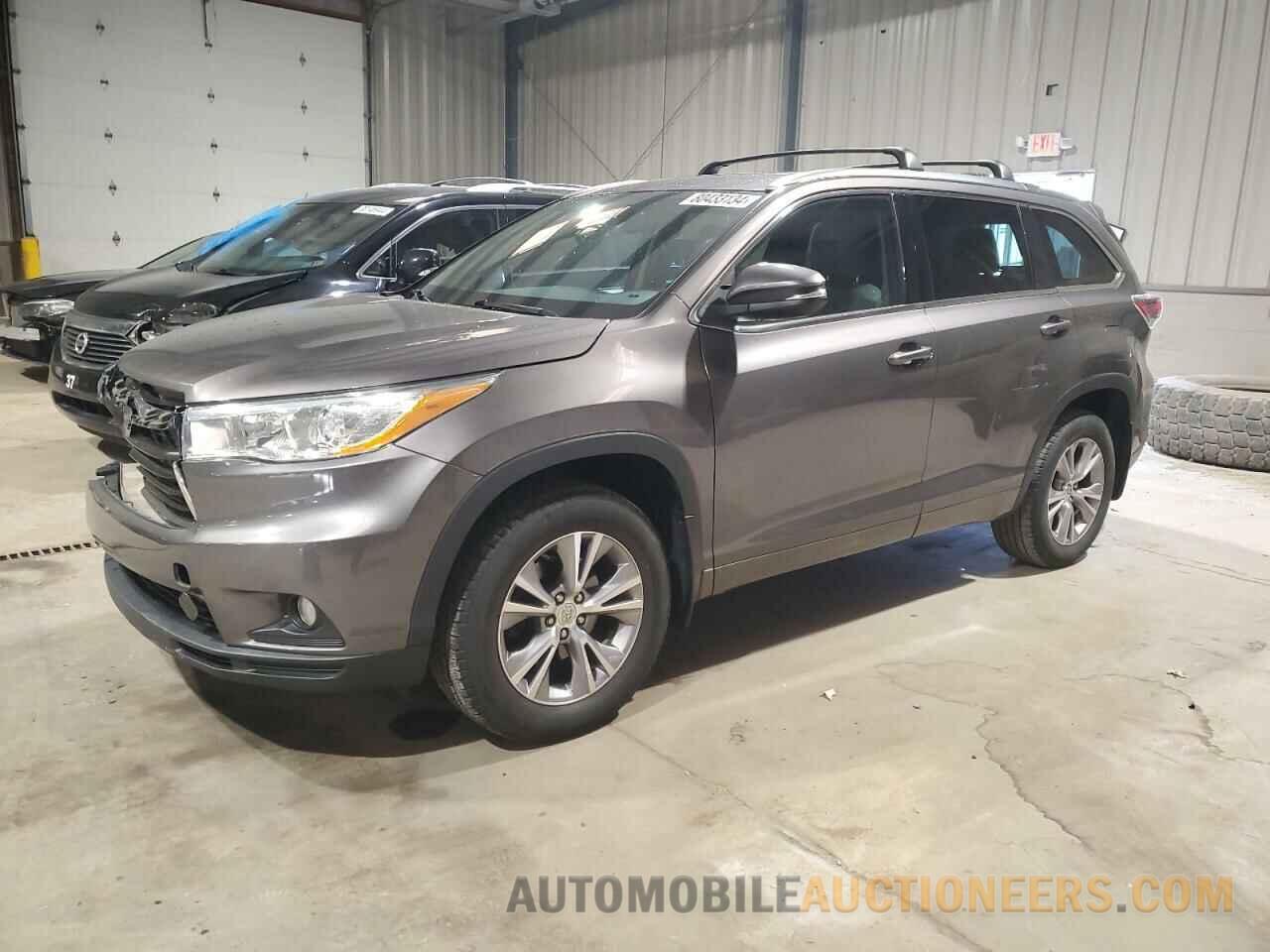 5TDKKRFH1ES028799 TOYOTA HIGHLANDER 2014