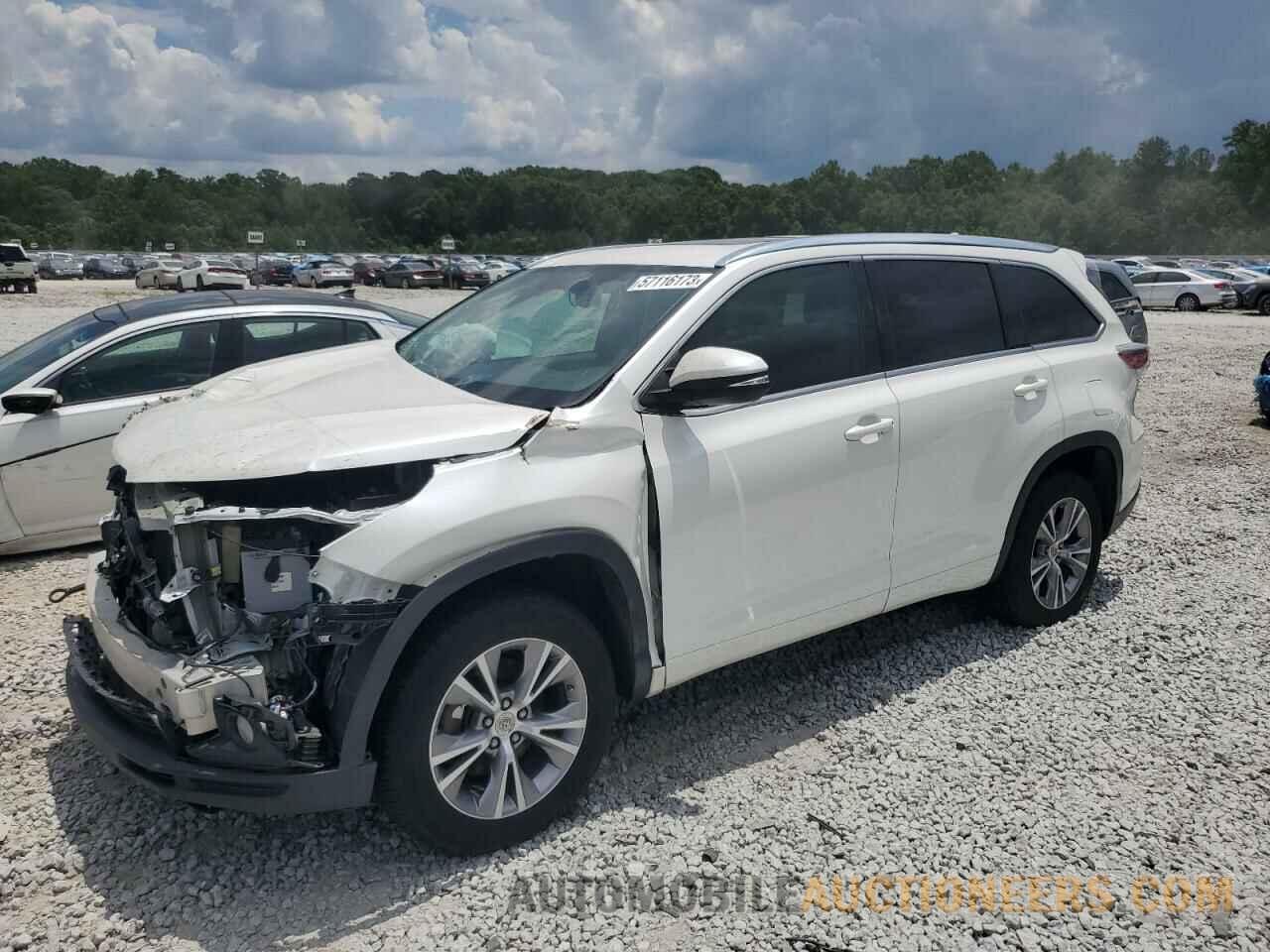 5TDKKRFH1FS050061 TOYOTA HIGHLANDER 2015