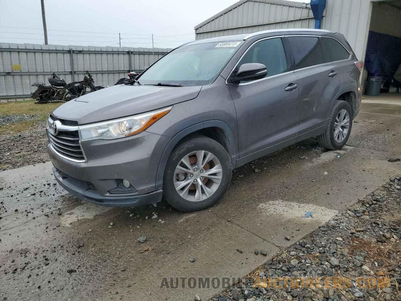 5TDKKRFH1FS055163 TOYOTA HIGHLANDER 2015