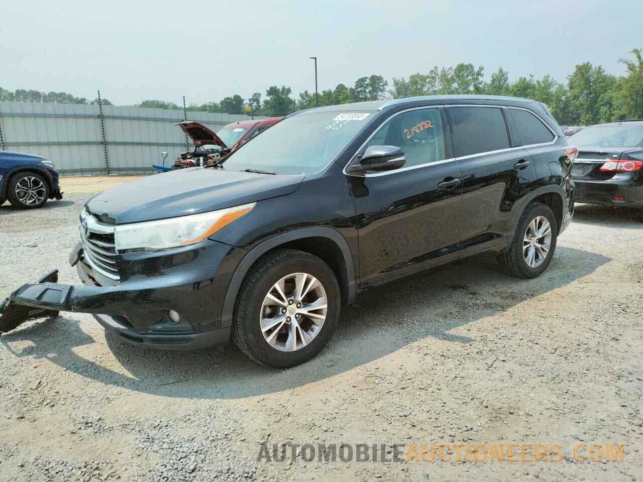 5TDKKRFH1FS057608 TOYOTA HIGHLANDER 2015