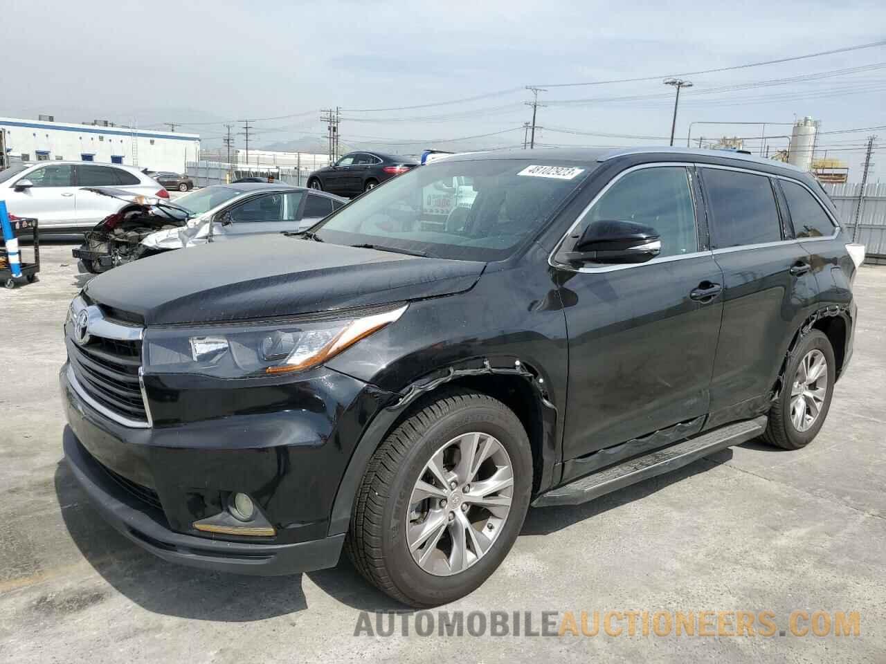 5TDKKRFH1FS076160 TOYOTA HIGHLANDER 2015