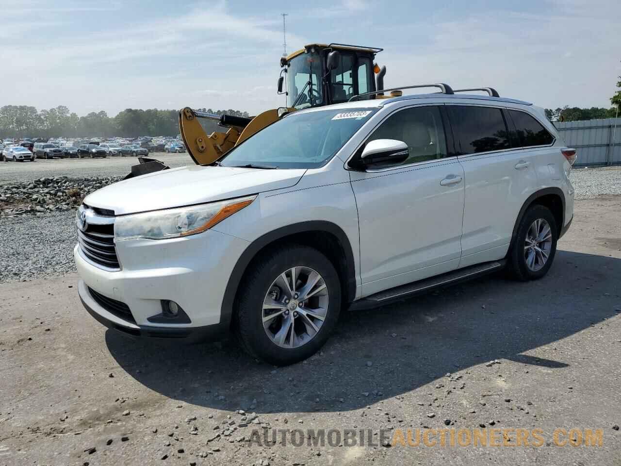 5TDKKRFH1FS077504 TOYOTA HIGHLANDER 2015