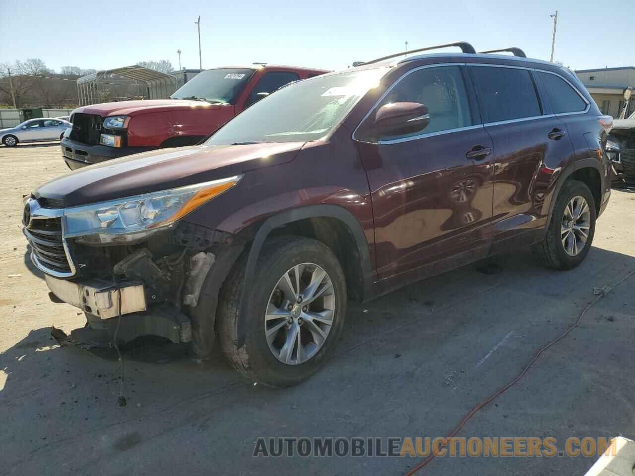 5TDKKRFH1FS082699 TOYOTA HIGHLANDER 2015