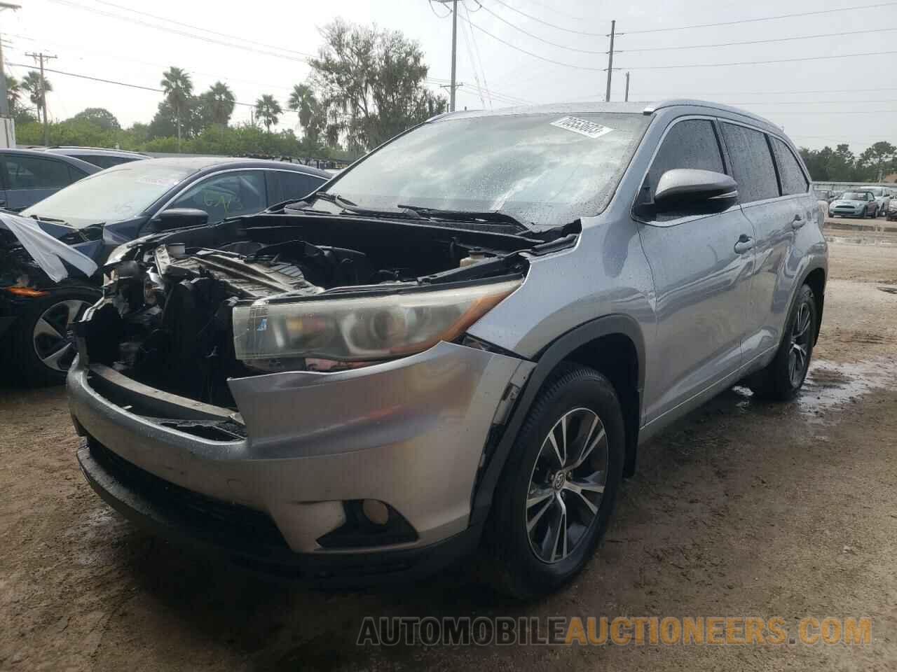 5TDKKRFH1GS128971 TOYOTA HIGHLANDER 2016