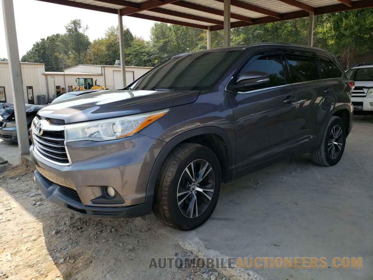 5TDKKRFH1GS131496 TOYOTA HIGHLANDER 2016