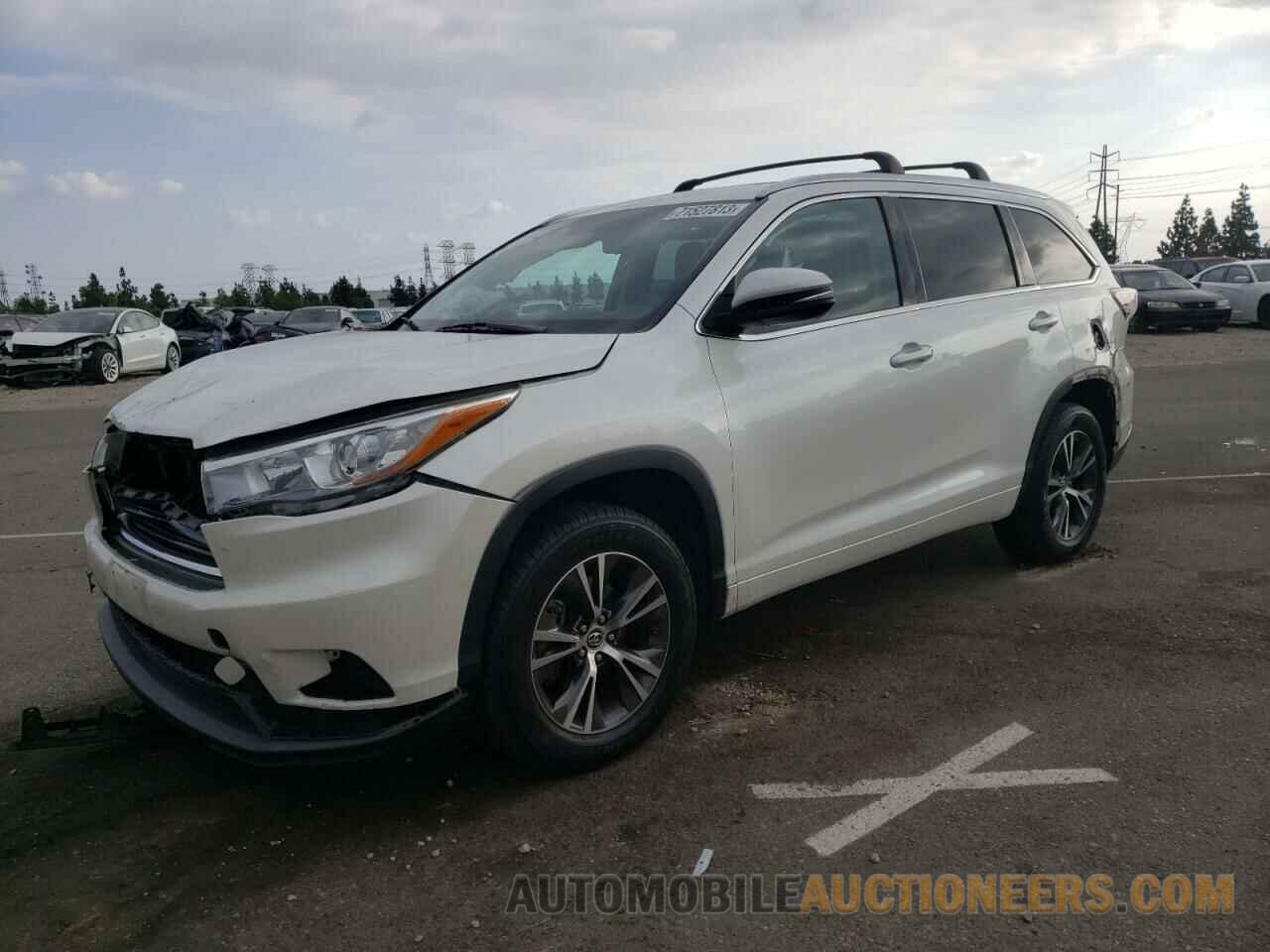 5TDKKRFH1GS138920 TOYOTA HIGHLANDER 2016