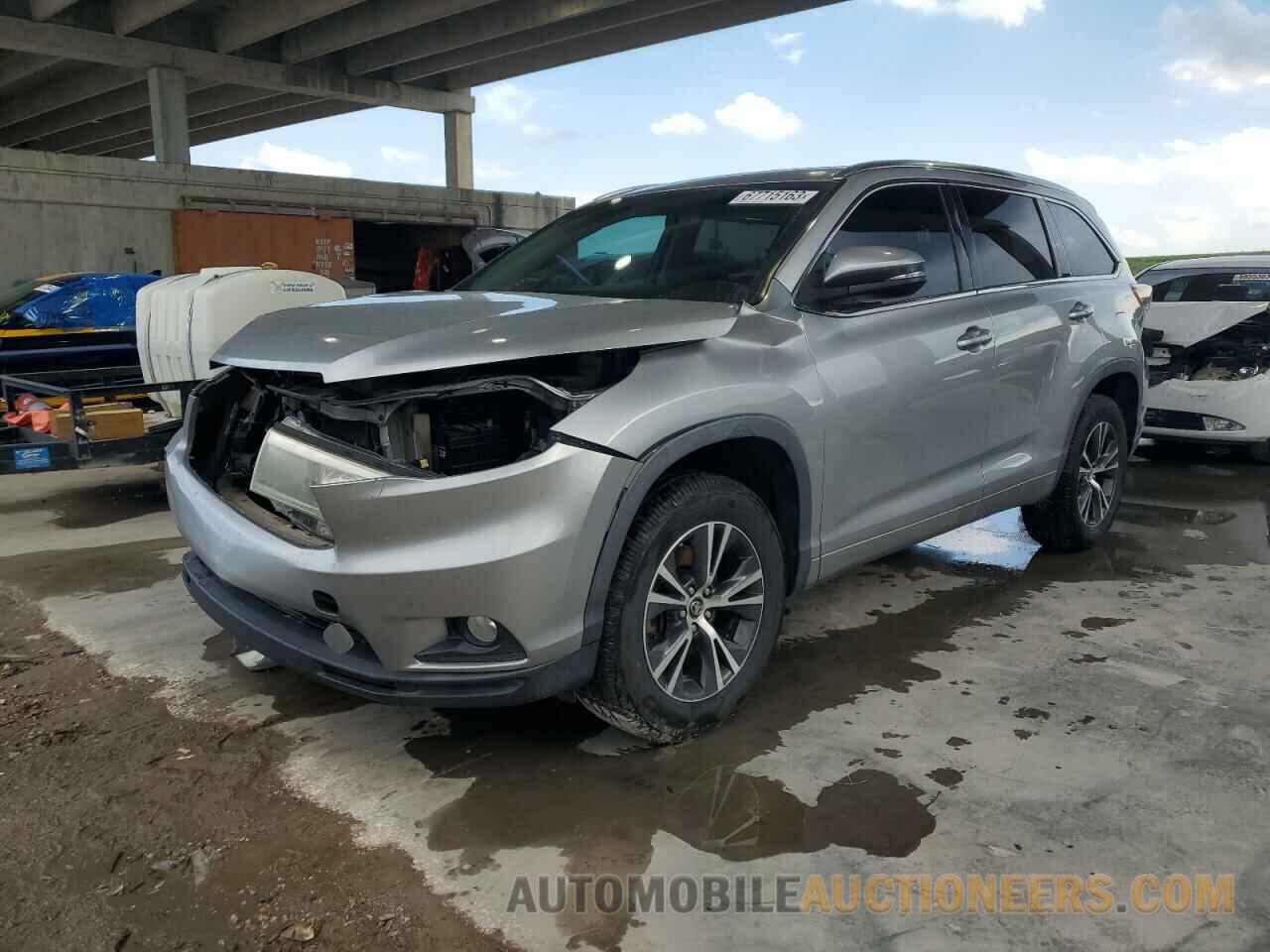 5TDKKRFH1GS161758 TOYOTA HIGHLANDER 2016