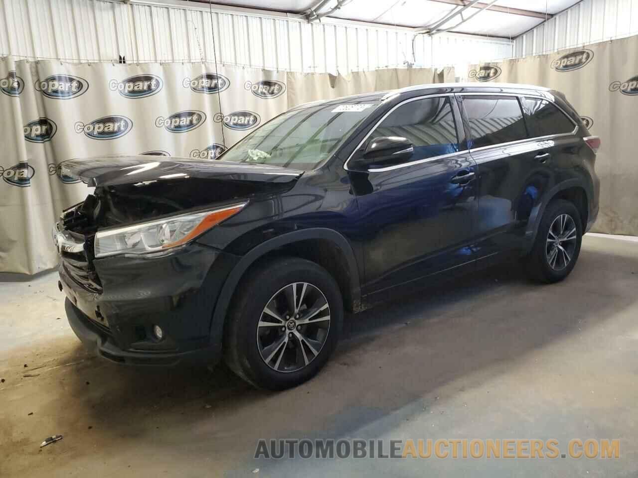 5TDKKRFH1GS504391 TOYOTA HIGHLANDER 2016