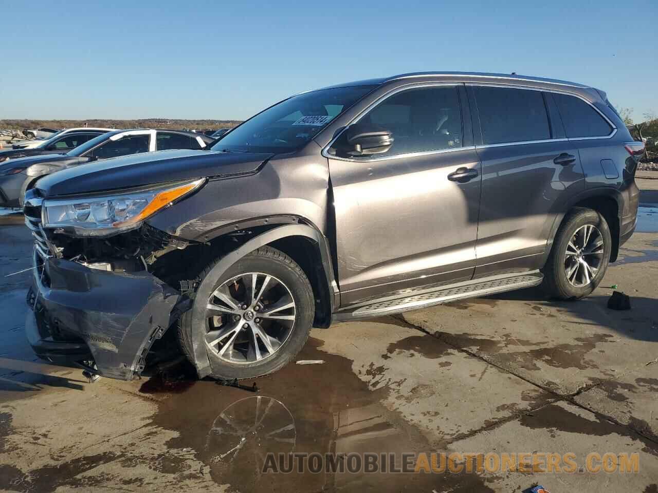 5TDKKRFH1GS507047 TOYOTA HIGHLANDER 2016