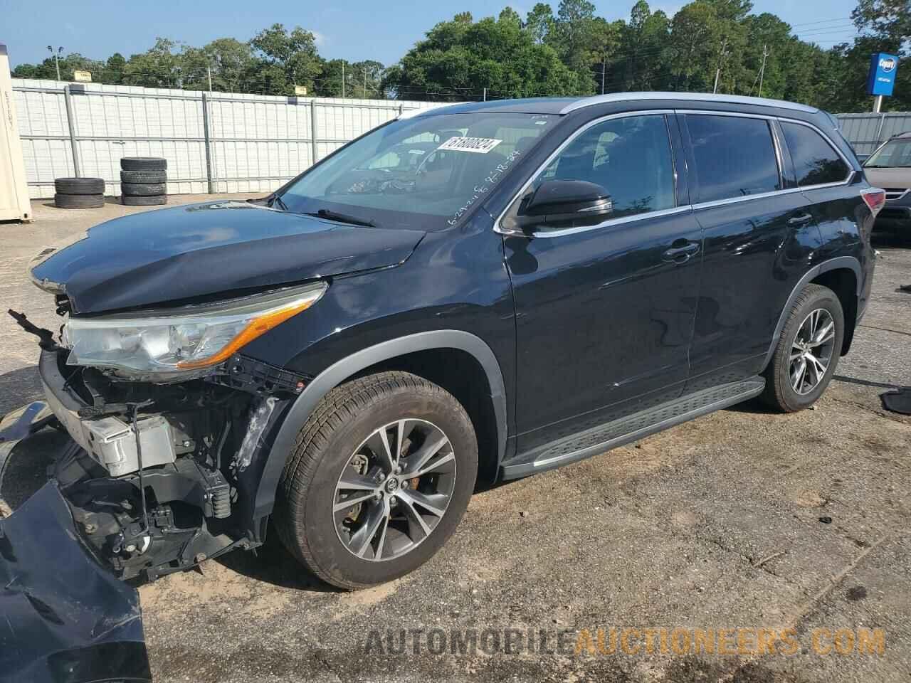 5TDKKRFH1GS507260 TOYOTA HIGHLANDER 2016