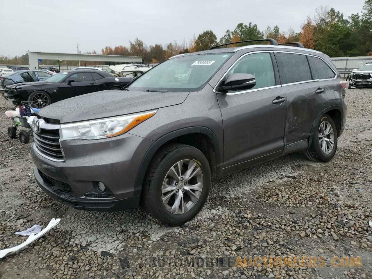 5TDKKRFH2FS039618 TOYOTA HIGHLANDER 2015