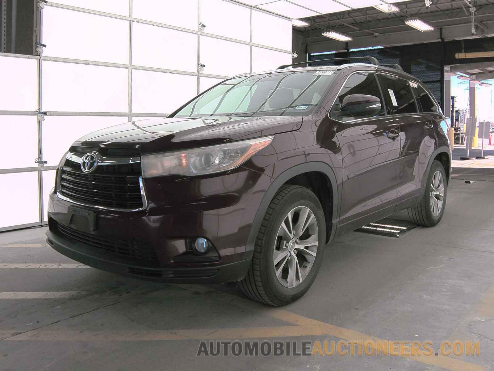 5TDKKRFH2FS077575 Toyota Highlander 2015