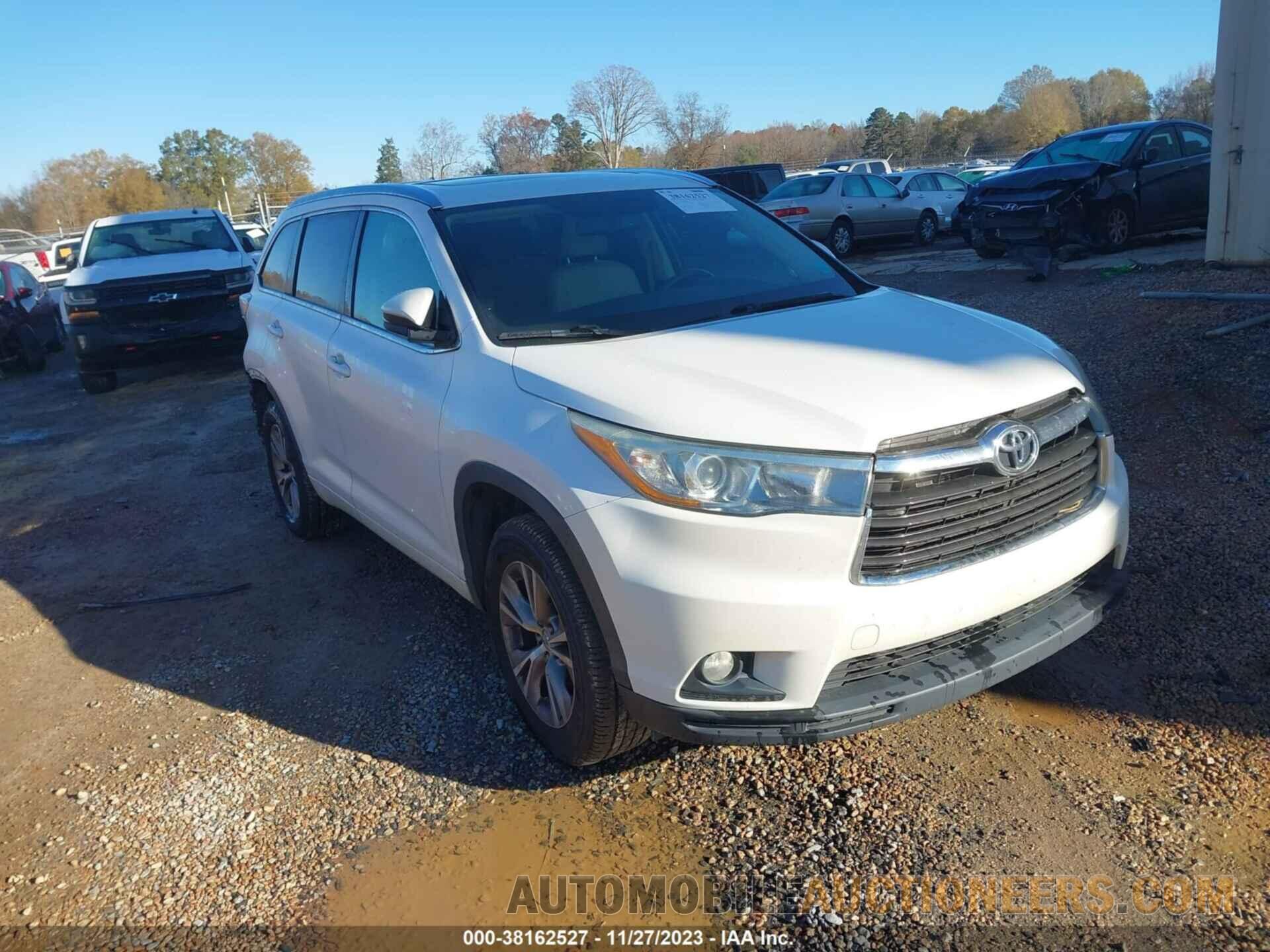 5TDKKRFH2FS078791 TOYOTA HIGHLANDER 2015