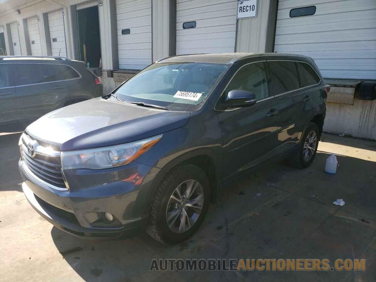 5TDKKRFH2FS081934 TOYOTA HIGHLANDER 2015