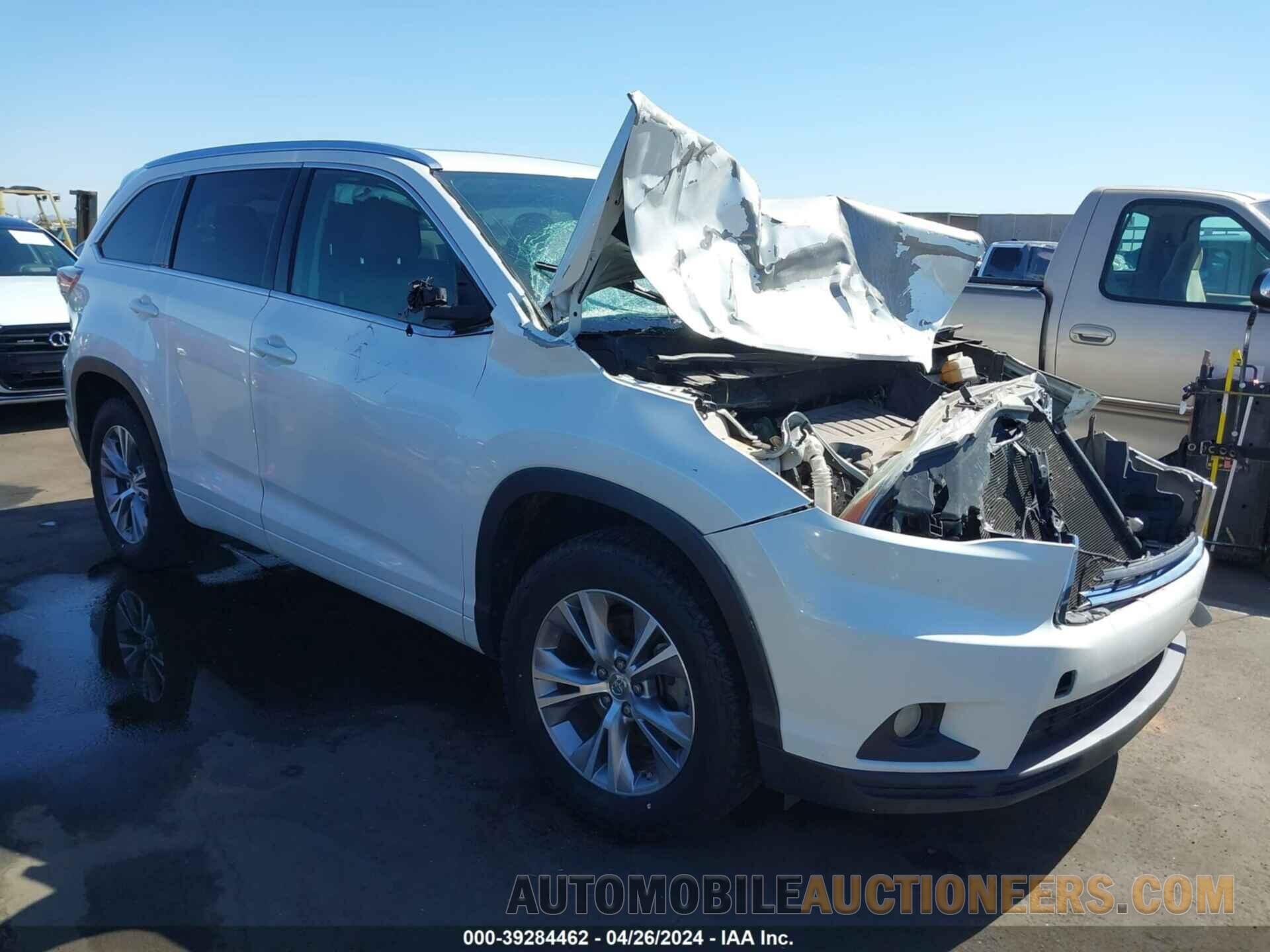 5TDKKRFH2FS087961 TOYOTA HIGHLANDER 2015