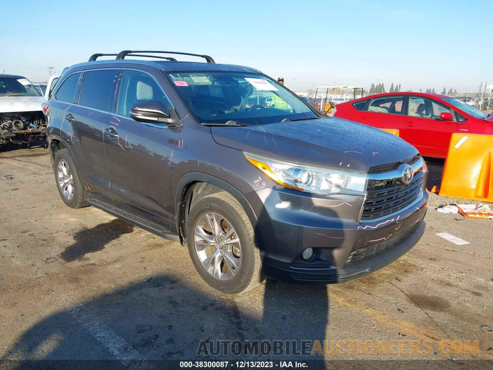 5TDKKRFH2FS104399 TOYOTA HIGHLANDER 2015