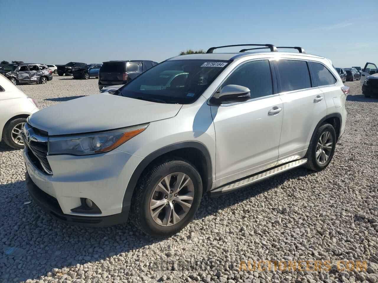 5TDKKRFH2FS109957 TOYOTA HIGHLANDER 2015