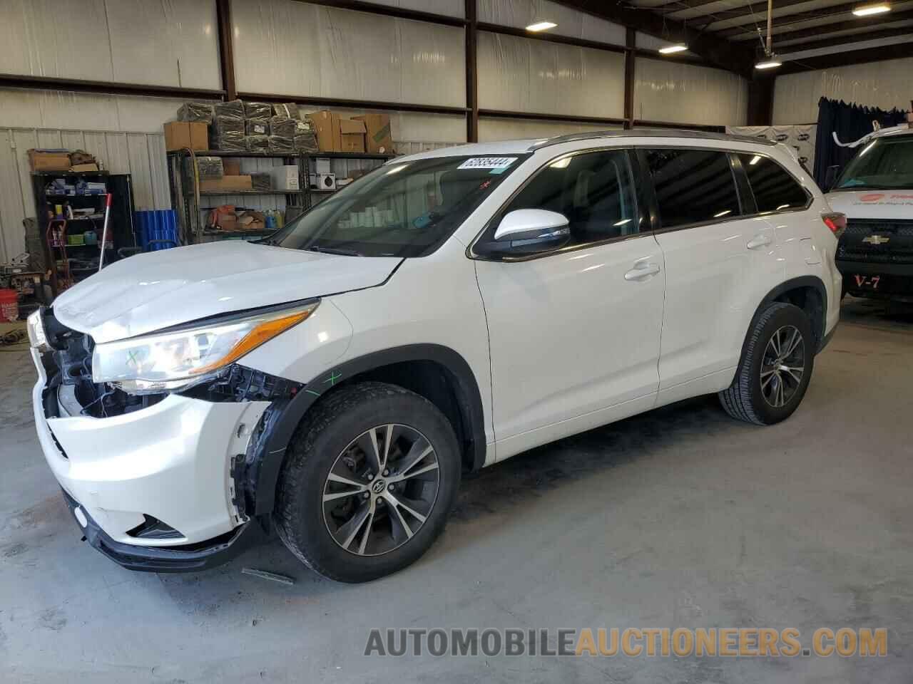 5TDKKRFH2GS122743 TOYOTA HIGHLANDER 2016