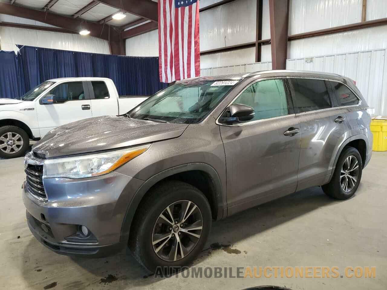 5TDKKRFH2GS500835 TOYOTA HIGHLANDER 2016