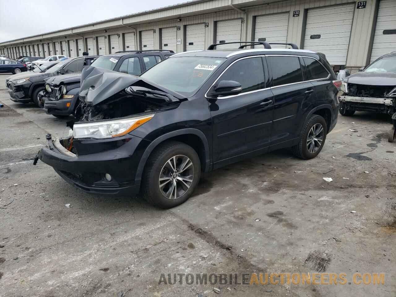 5TDKKRFH2GS501032 TOYOTA HIGHLANDER 2016