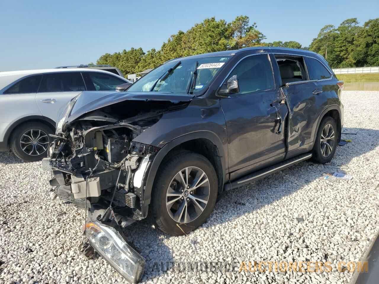 5TDKKRFH2GS507140 TOYOTA HIGHLANDER 2016