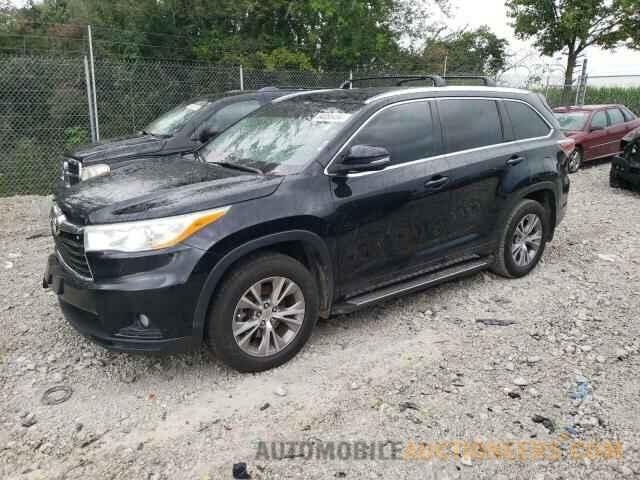 5TDKKRFH3ES028951 TOYOTA HIGHLANDER 2014