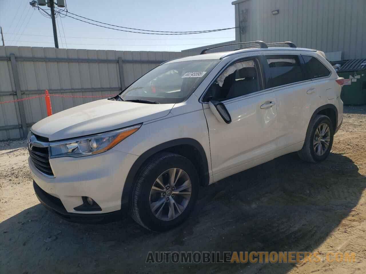 5TDKKRFH3FS058193 TOYOTA HIGHLANDER 2015