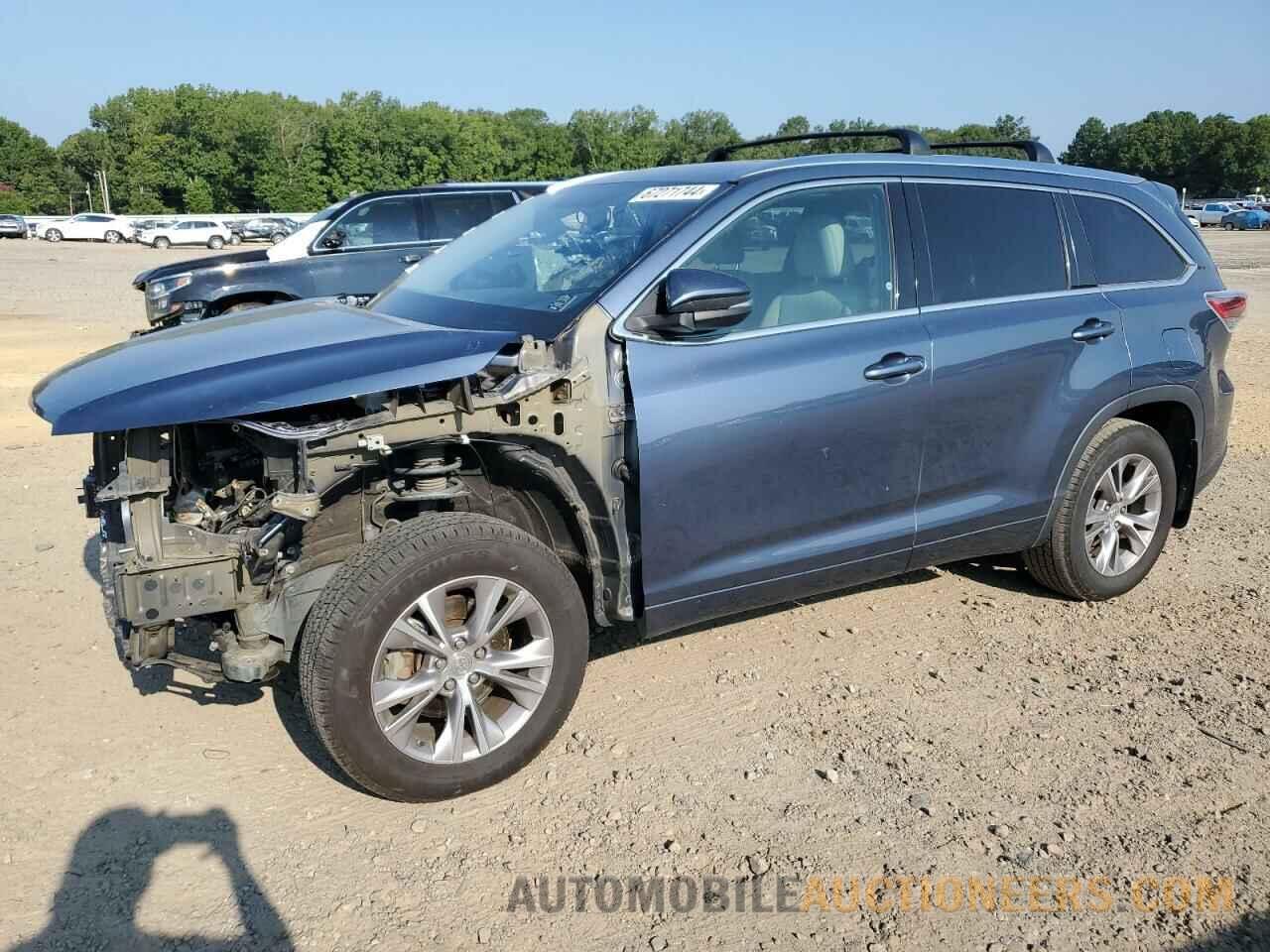 5TDKKRFH3FS071655 TOYOTA HIGHLANDER 2015