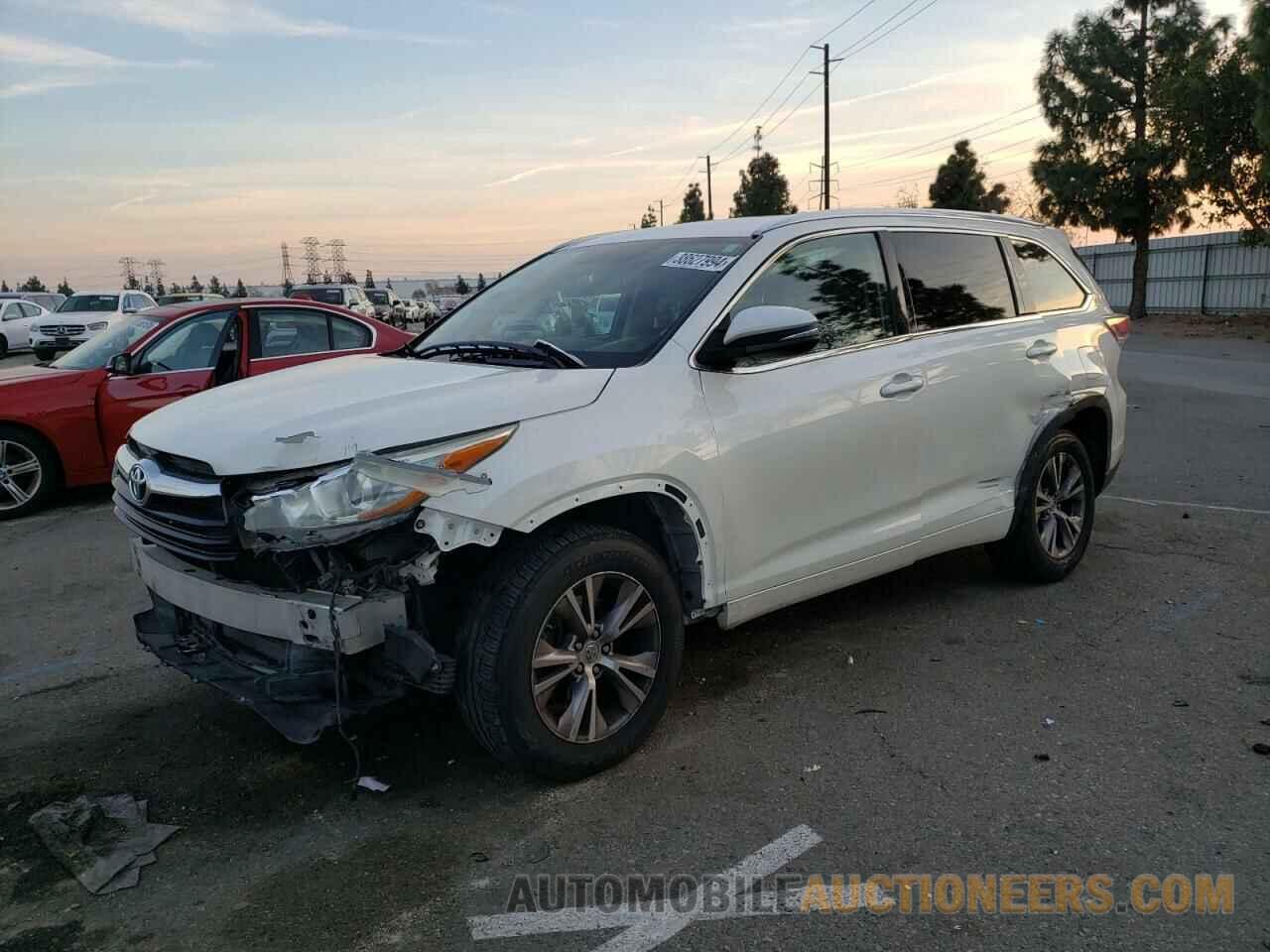 5TDKKRFH3FS072353 TOYOTA HIGHLANDER 2015