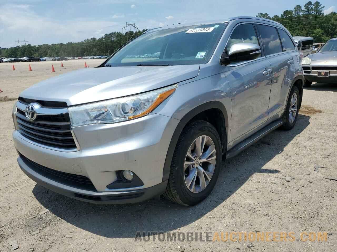 5TDKKRFH3FS076421 TOYOTA HIGHLANDER 2015