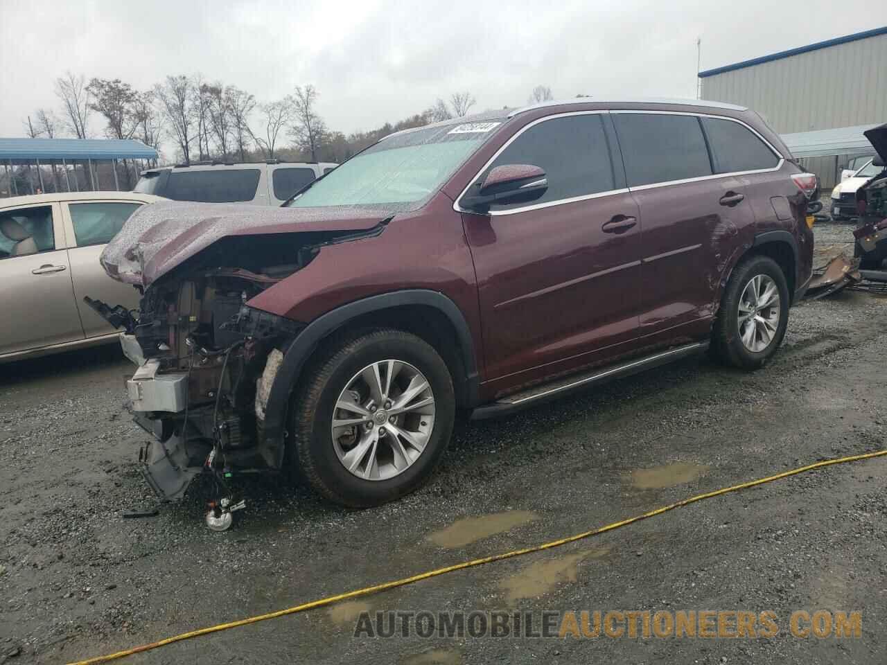 5TDKKRFH3FS082333 TOYOTA HIGHLANDER 2015