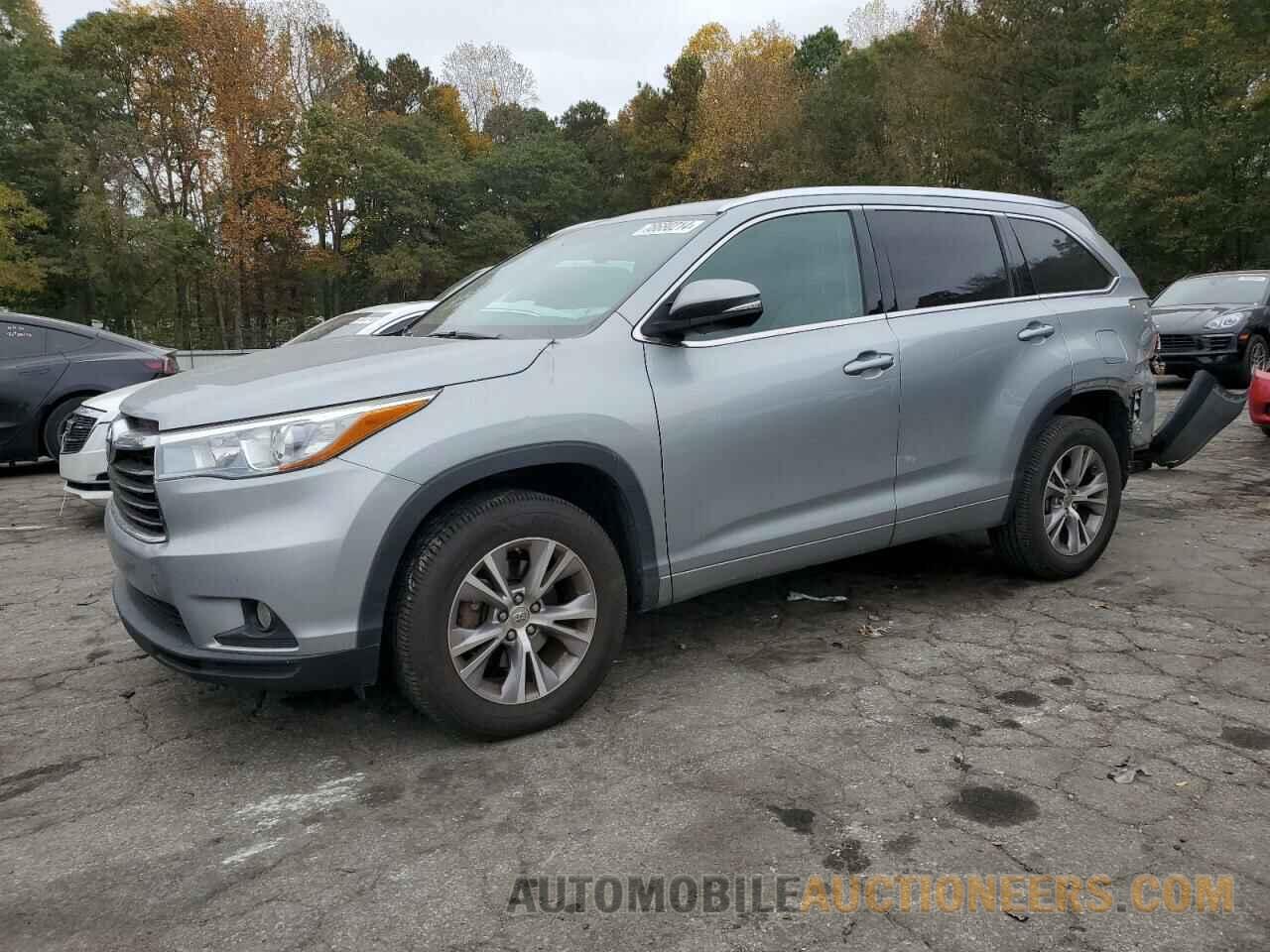 5TDKKRFH3FS089931 TOYOTA HIGHLANDER 2015