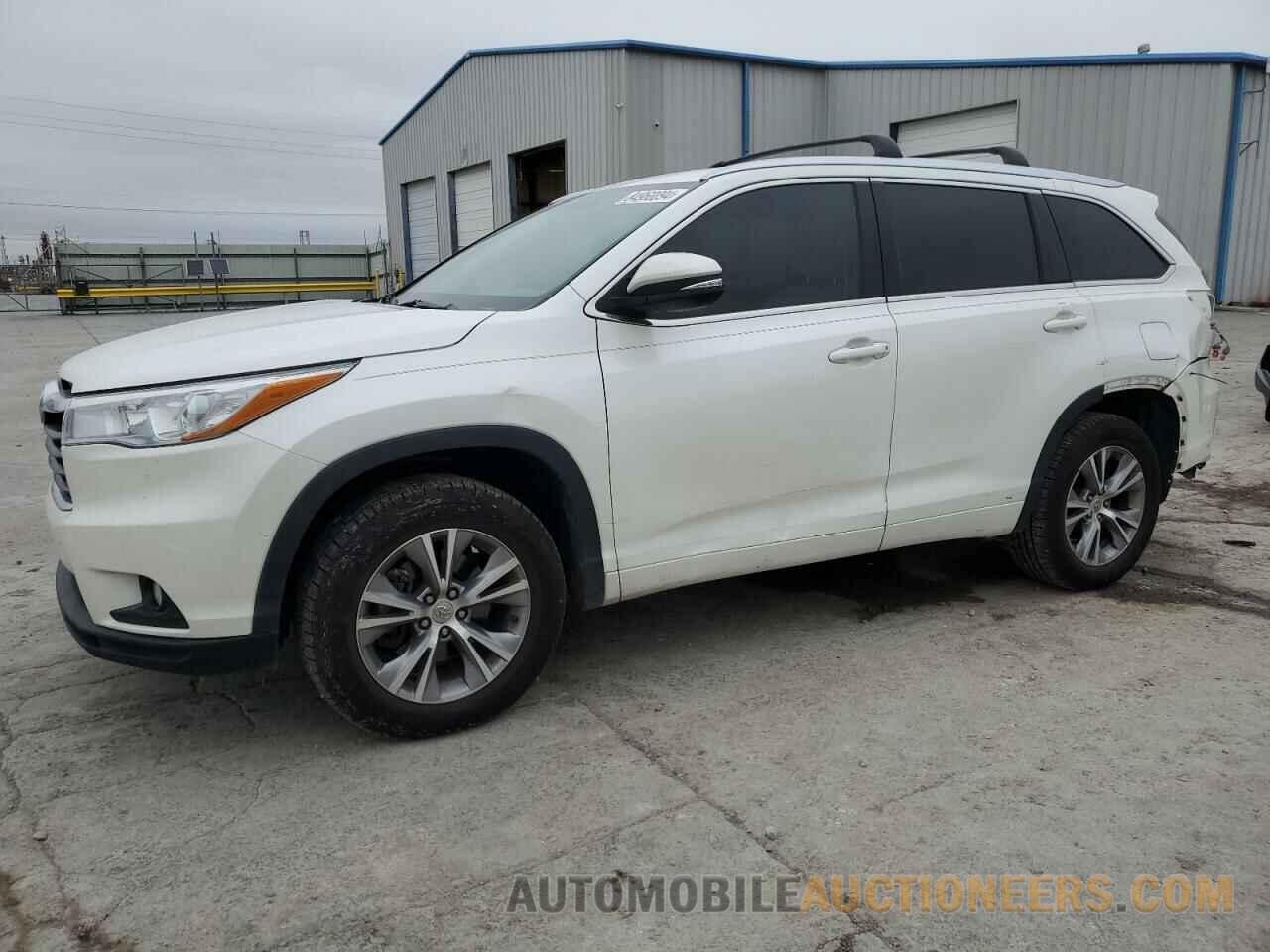 5TDKKRFH3FS117825 TOYOTA HIGHLANDER 2015