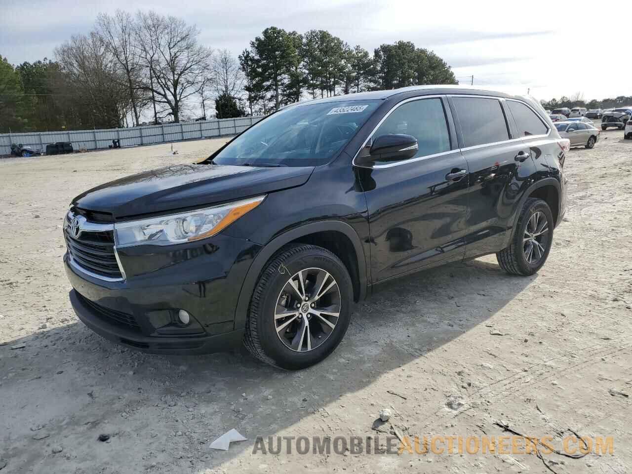 5TDKKRFH3GS145366 TOYOTA HIGHLANDER 2016