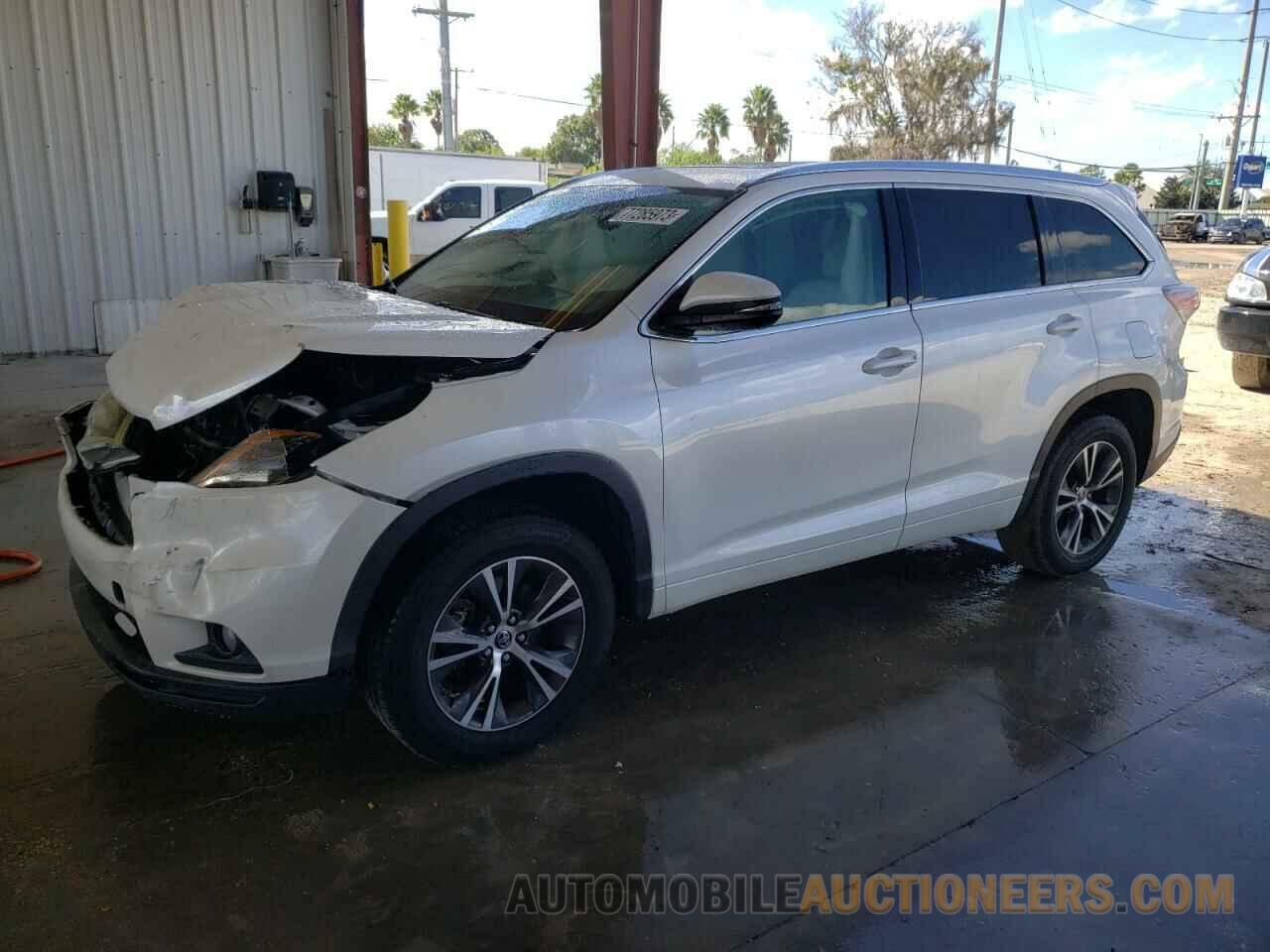 5TDKKRFH3GS146842 TOYOTA HIGHLANDER 2016