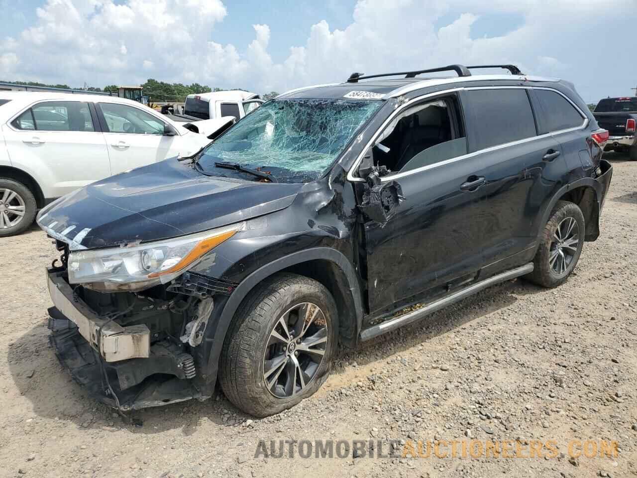 5TDKKRFH3GS164158 TOYOTA HIGHLANDER 2016