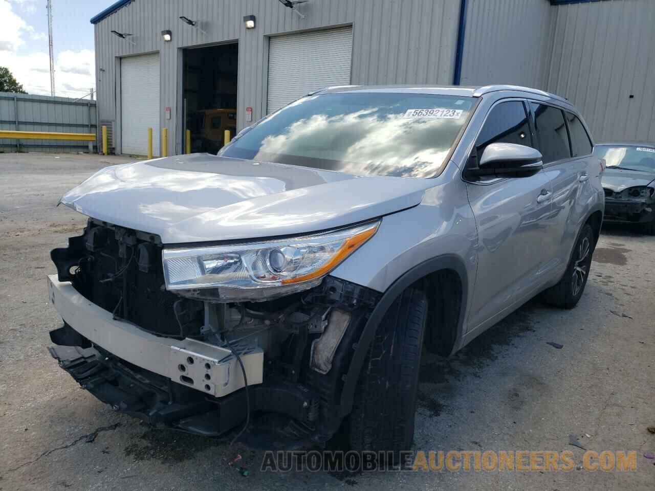 5TDKKRFH3GS504344 TOYOTA HIGHLANDER 2016