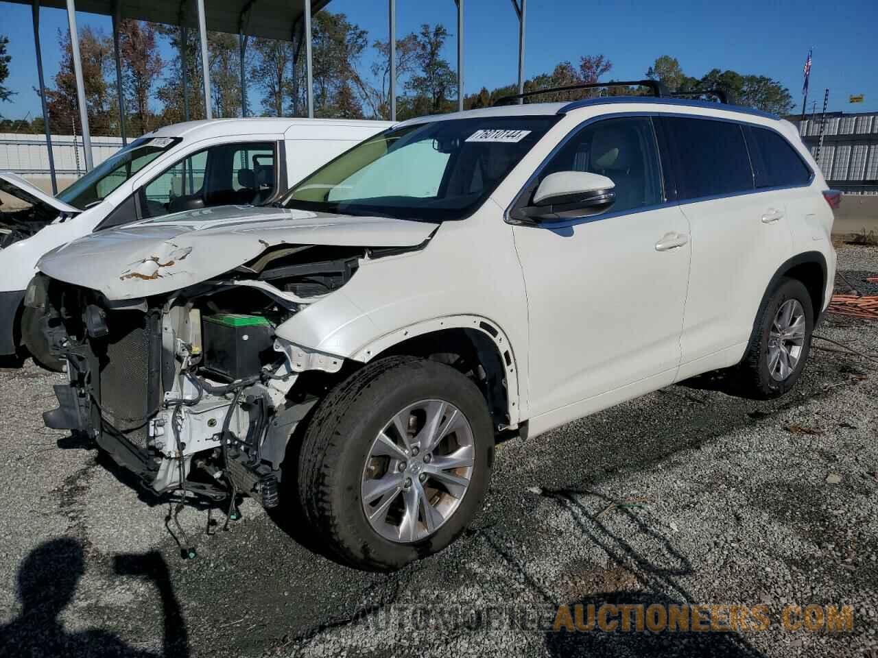 5TDKKRFH4FS045159 TOYOTA HIGHLANDER 2015